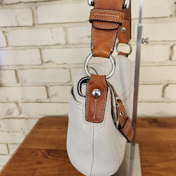 Coach Cream Leather Soho Shoulder Bag Tote Purse - Picture 4 of 11